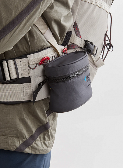 Карман на рюкзак Klattermusen Hipbelt Pocket 2.0 Raven - Фото 2 большая