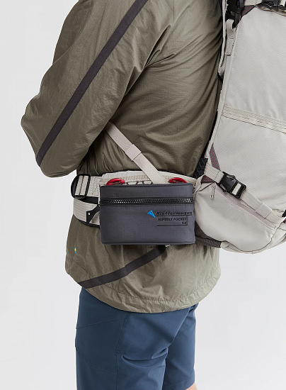 Карман на рюкзак Klattermusen Hipbelt Pocket 2.0 Raven - Фото 3 большая