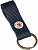 Лиш с кольцом для ключа Fjallraven Kanken Keyring Navy - Фото 1 малая