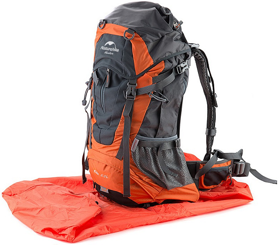 Накидка на рюкзак Naturehike Cover Orange M - Фото 3 большая