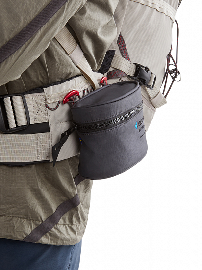Карман на рюкзак Klattermusen Hipbelt Pocket 2.0 Amaranth Red - Фото 2 большая