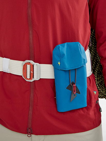 Карман на рюкзак  Klattermusen Communicator Pocket 2.0 Blue Sapphire - Фото 4 большая