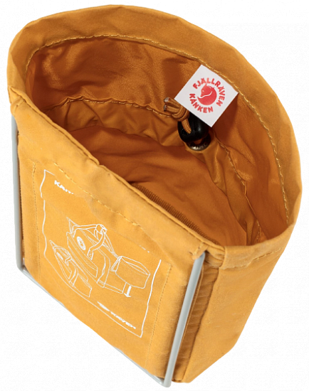 Карман для рюкзака Fjallraven Kanken Bottle Pocket Foliage Green - Фото 11 большая