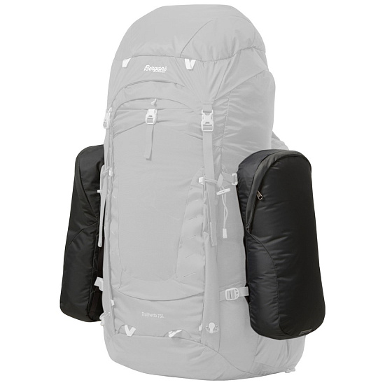Карманы на рюкзак Bergans Side Pockets 2pcs SolidCharcoal - Фото 1 большая