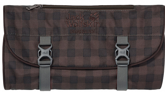 Несессер Jack Wolfskin GRAND SALOON Mocca Classic Check - Фото 1 большая