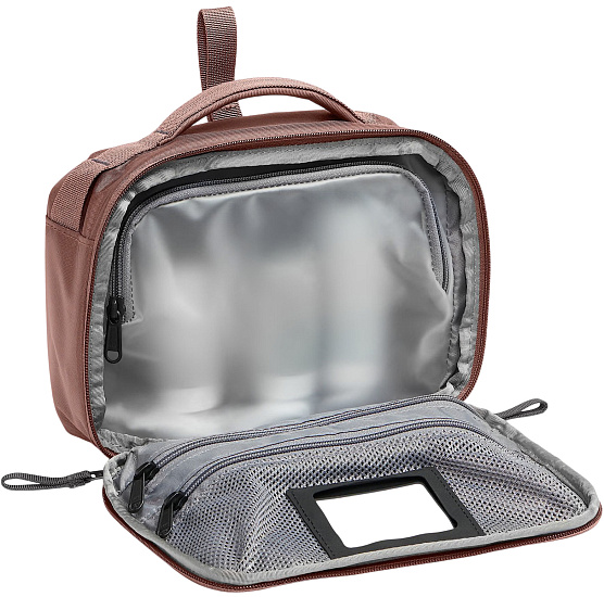 Несессер The North Face Base Camp Voyager Toiletry Kit Copper Silt/Lead - Фото 3 большая
