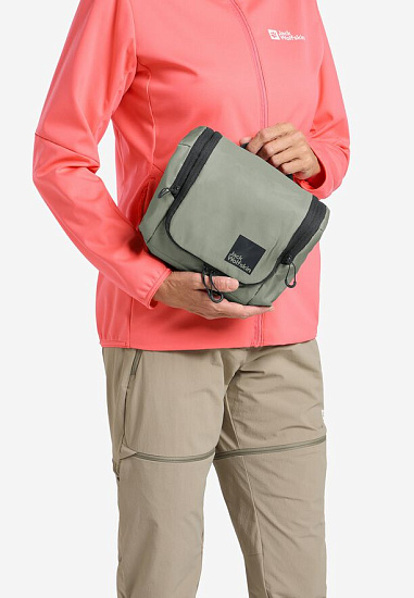 Несессер Jack Wolfskin Wandermood Washbag Mint Leaf - Фото 7 большая