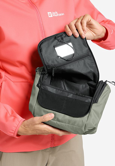 Несессер Jack Wolfskin Wandermood Washbag Mint Leaf - Фото 10 большая