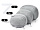 Косметичка Naturehike Compartment Organizers Grey - Фото 2 малая
