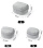 Косметичка Naturehike Compartment Organizers Grey - Фото 5 малая