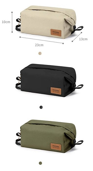 Косметичка Naturehike XS01 Khaki - Фото 4 большая