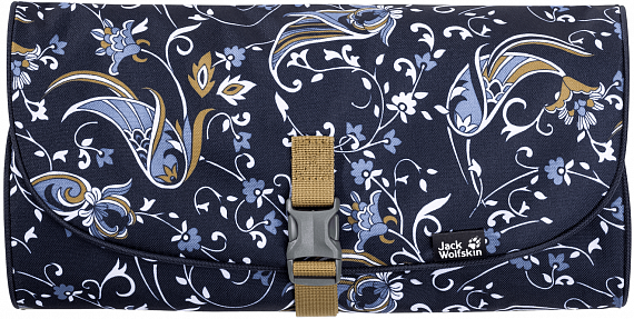 Несессер Jack Wolfskin Waschsalon Midnight Blue All Over - Фото 1 большая