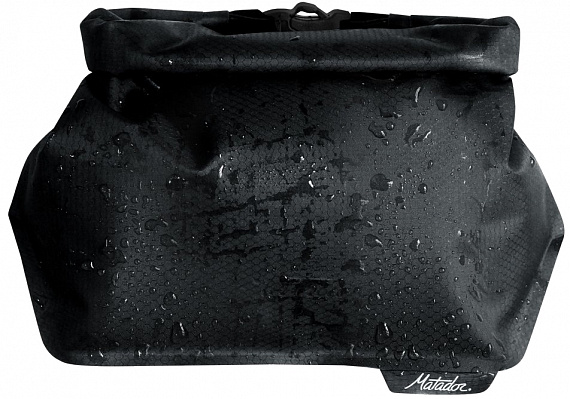Водонепроницаемая косметичка Matador Flatpak Toiletry Case Черная - Фото 1 большая