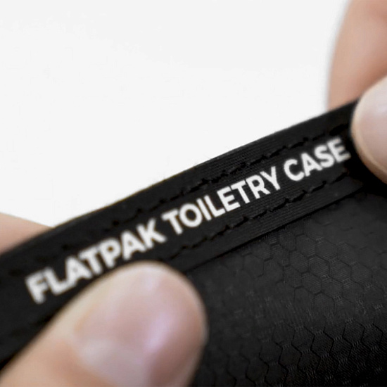 Водонепроницаемая косметичка Matador Flatpak Toiletry Case Черная - Фото 6 большая