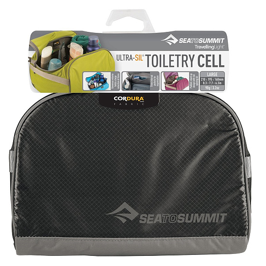 Несессер Sea to Summit Toiletry Cell L Berry/Grey - Фото 3 большая