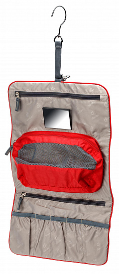 Несессер Deuter Wash Bag II Aubergine-Fire - Фото 2 большая