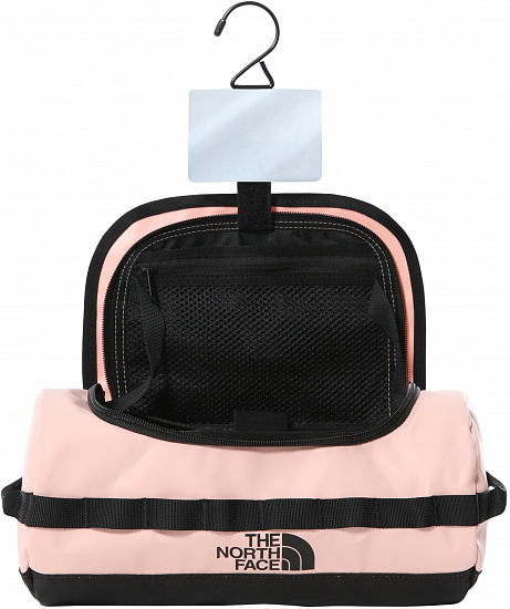 Несессер The North Face Base Camp Travel Canister L Evening Sand Pink-TNF Black - Фото 2 большая