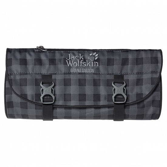 Несессер Jack Wolfskin Grand Saloon Dark Steel Classic Check - Фото 1 большая
