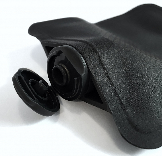 Набор флаконов Matador FlatPak Toiletry Bottle 90 мл Черный - Фото 4 большая