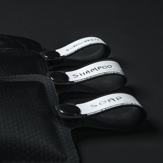 Набор флаконов Matador FlatPak Toiletry Bottle 90 мл Черный - Фото 8 большая