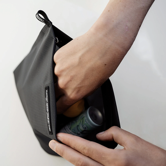 Водонепроницаемая косметичка Matador FlatPak Zipper Toiletry черный - Фото 2 большая