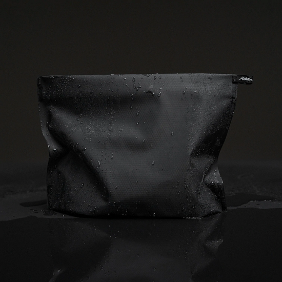 Водонепроницаемая косметичка Matador FlatPak Zipper Toiletry черный - Фото 3 большая