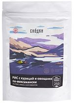 Рис Снедки с курицей и овощами по-мексикански 250г