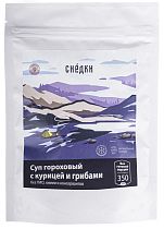Суп гороховый Снедки с курицей и грибами 350г