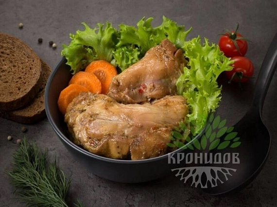 Окорочок цыплёнка Кронидов в дорогу 300г - Фото 3 большая