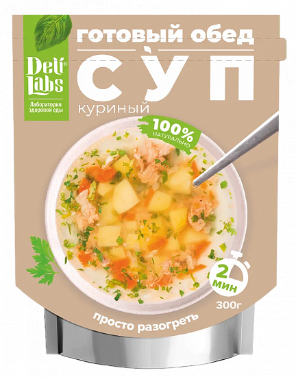 Суп куриный DeliLabs - Фото 1 большая