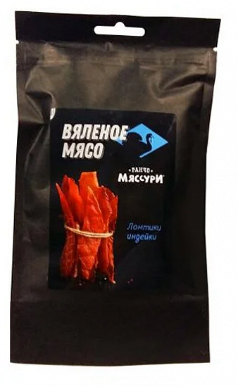 Индейка вяленая Ранчо Мяссури 100г - Фото 1 большая