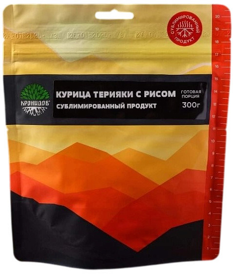 Курица терияки с рисом сублимированная Кронидов - Фото 1 большая