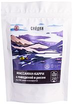 Массаман-карри Снедки с говядиной и рисом 250г