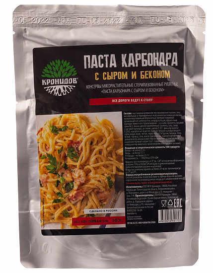 Паста Карбонара Кронидов 300г - Фото 1 большая
