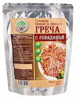 Каша гречневая с говядиной Кронидов 250г