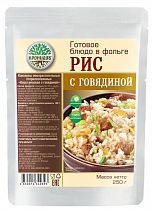 Каша рисовая с говядиной Кронидов 250г