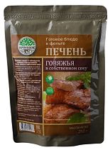 Печень говяжья Кронидов в собственном соку 250г