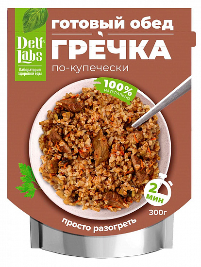 Гречка по-купечески DeliLabs - Фото 1 большая