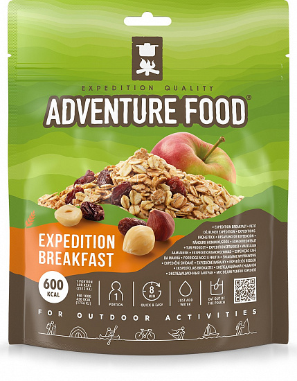 Овес с фруктами и орехами Adventure Food Expedition Breakfast - Фото 1 большая