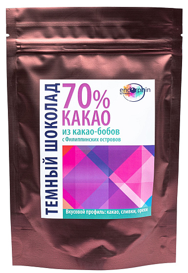 Тёмный шоколад Endorphin Филиппины - Фото 1 большая