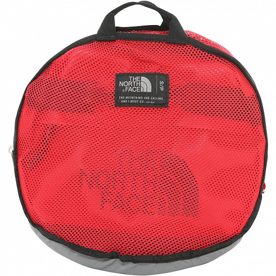 Баул The North Face Base Camp Duffel S Red/Black - Фото 4 большая