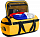 Баул The North Face Base Camp Duffel - L Summit Gold/TNF Black  - Фото 4 малая
