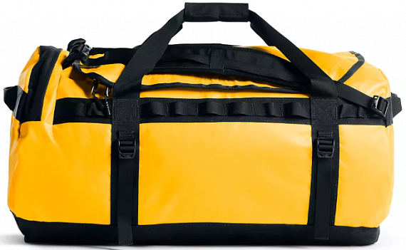 Баул The North Face Base Camp Duffel - L Summit Gold/TNF Black  - Фото 3 большая