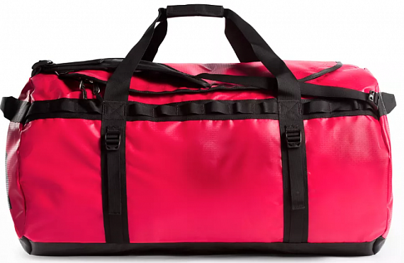 Баул The North Face Base Camp Duffel - XL Red/Black - Фото 3 большая