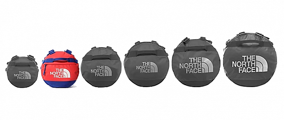 Баул The North Face Base Camp Duffel S Horizon Red-TNF Blue - Фото 5 большая
