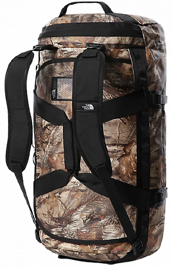 Баул The North Face Base Camp Duffel M Kelp Tan Forest Floor PrintMonterey Blue - Фото 2 большая