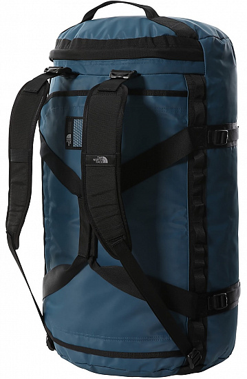 Баул The North Face Base Camp Duffel L Monterey Blue-TNF Black - Фото 2 большая