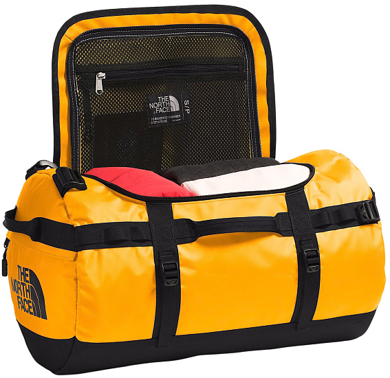 Баул The North Face Base Camp Duffel S Summit Gold/Tnf Black/Npf - Фото 3 большая