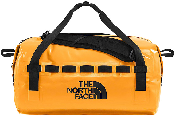 Баул The North Face Base Camp Waterproof Duffel 50L Summit Gold/Tnf Black - Фото 1 большая