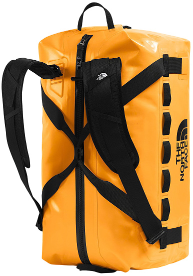 Баул The North Face Base Camp Waterproof Duffel 50L Summit Gold/Tnf Black - Фото 2 большая